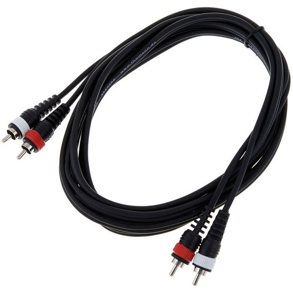 Zwillingskabel 3m 2x Cinch / 2x Cinch Swift Eventverleih